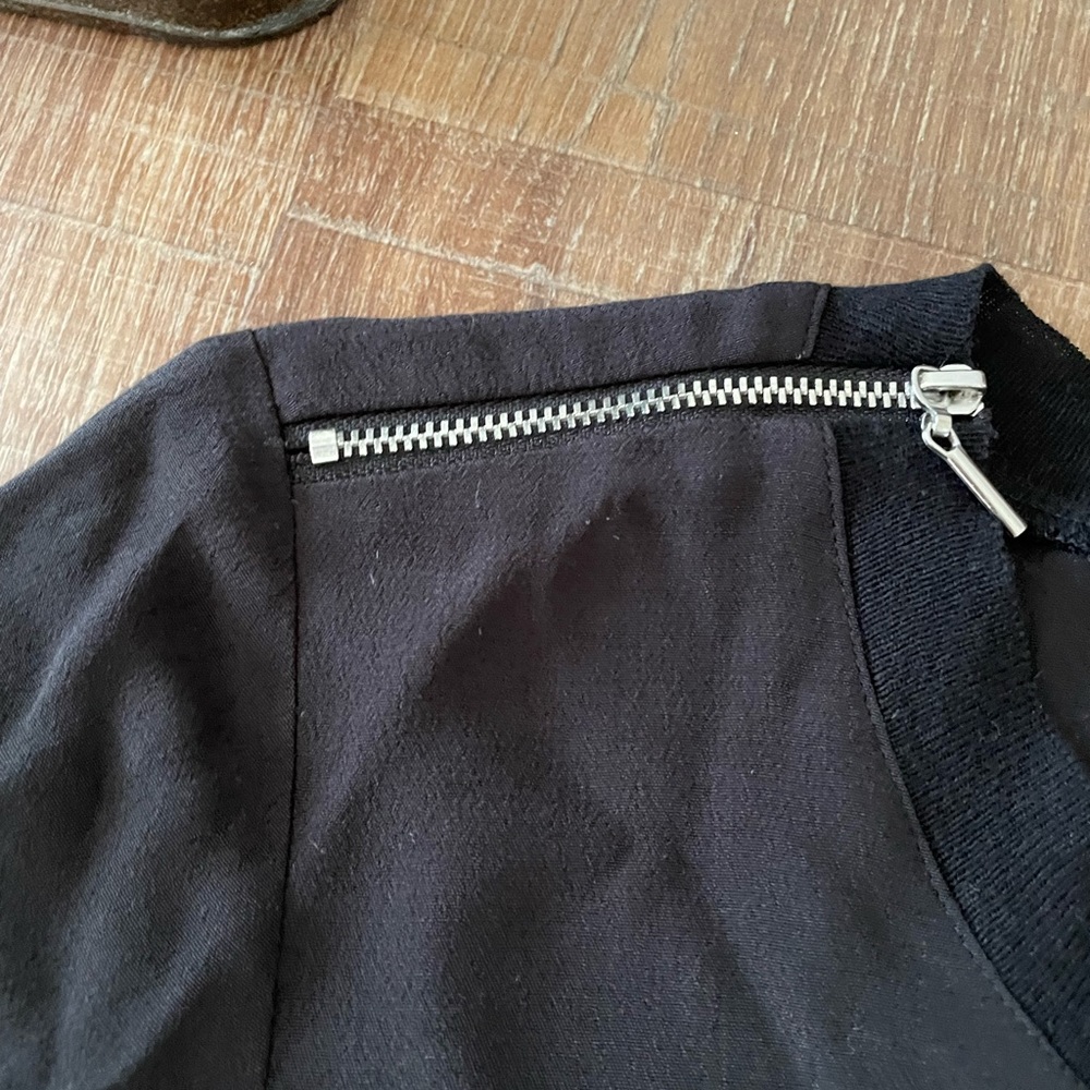 Rebecca Taylor Python Zipper Shoulder Blouse - image 6